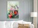 Canvas Watercolor Bouquet (1-piece) - colorful flowers on a blurred background 149721 additionalThumb 3