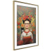 Poster Cartoon Frida - Portrait of a Woman With Two Cats on Her Shoulders 152221 additionalThumb 8