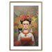 Poster Cartoon Frida - Portrait of a Woman With Two Cats on Her Shoulders 152221 additionalThumb 15