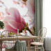 Wall Mural Pink Magnolia - Magnolia Flowers against Trees and a Blue Sky 60421 additionalThumb 7