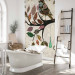 Wall Mural Retro Abstraction - Boho patchwork with bird on a tree branch pattern 61321 additionalThumb 8
