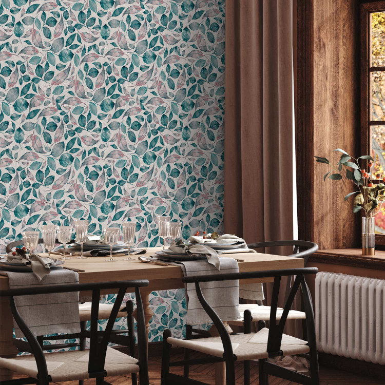 Modern Wallpaper Watercolour Leaves 108131 additionalImage 9