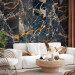 Modern Wallpaper Magma Black Marble 113931