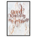 Poster Good morning my sunshine - rusty English text on a marble background 114331 additionalThumb 18