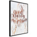 Poster Good morning my sunshine - rusty English text on a marble background 114331 additionalThumb 2