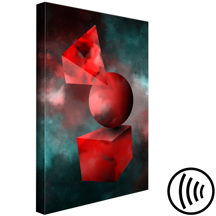 Canvas Print Geometric Cosmos (1 Part) Vertical 118931 additionalImage 6