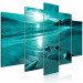 Canvas Print Enchanted Ocean (5 Parts) Wide Turquoise 125031 additionalThumb 2