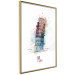 Poster Colorful Memory - colorful architecture of Italy and English text 129431 additionalThumb 7
