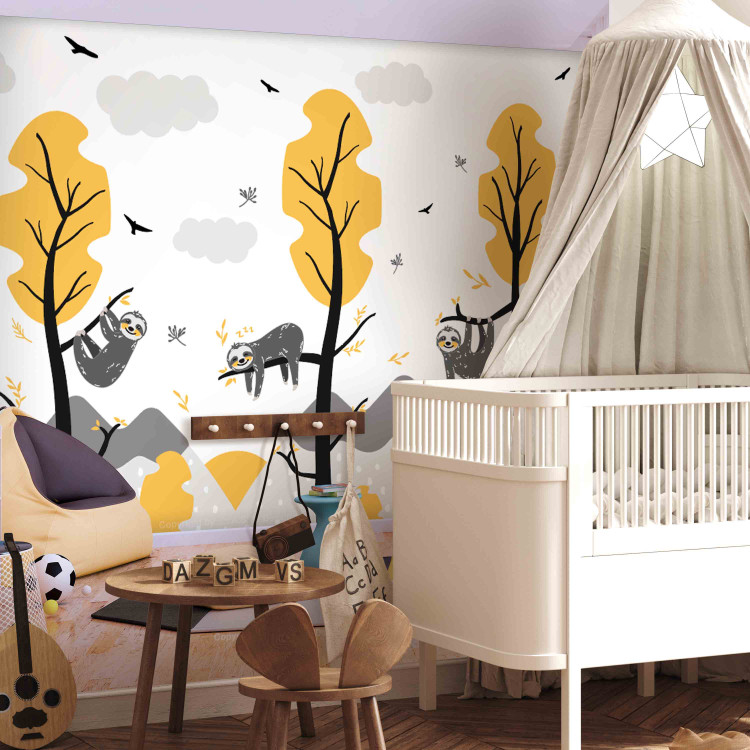 Wall Mural Cute Sloths 131731 additionalImage 5