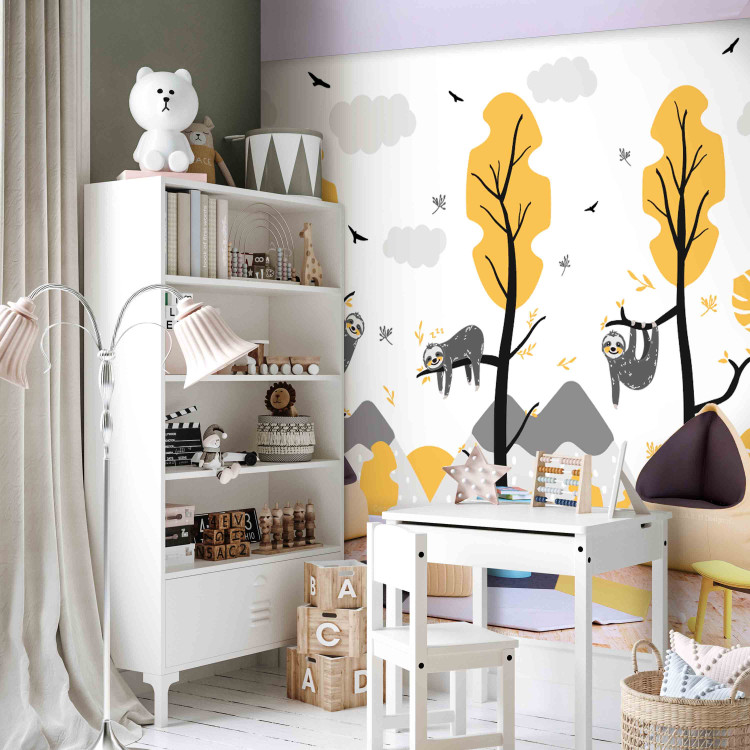 Wall Mural Cute Sloths 131731 additionalImage 6