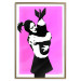 Wall Poster Bomb Hugger - girl with a bomb on a pink background in Banksy style 132431 additionalThumb 20