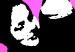 Wall Poster Bomb Hugger - girl with a bomb on a pink background in Banksy style 132431 additionalThumb 11