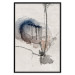 Poster Watercolor Stained Glass - artistic abstraction in brown and beige colors 137531 additionalThumb 3