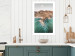 Poster Turquoise Cliff - Sunny Shore Landscape With Mountains, Beach and Sea 145231 additionalThumb 14