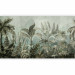 Wall Mural Jungle - Rain Forest in the Fog and Dark Green Mountain Landscape 146431 additionalThumb 1