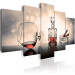 Canvas Alcohol and Cigarettes (5-piece) - vintage composition with a glass 149131 additionalThumb 2