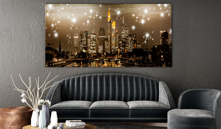 Large canvas print Lights over the city II [Large Format] 150731 additionalImage 6
