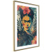 Wall Poster Tropical Frida - A Portrait of the Painter Holding a Black Cat 152231 additionalThumb 8