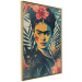 Wall Poster Tropical Frida - A Portrait of the Painter Holding a Black Cat 152231 additionalThumb 5