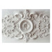 Wall Mural Baroque Stucco - Carved Rich Ornament in White Color 159931 additionalThumb 1