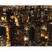Photo Wallpaper Urban Architecture at Night - panorama of tall Chicago skyscrapers at night 59731 additionalThumb 5