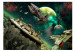 Photo Wallpaper Galactic Conquest - Space landscape with a fleet of spaceships for a teenager 61131 additionalThumb 1