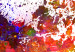Photo Wallpaper World splashed with coloured paint - colourful watercolour style world map 64431 additionalThumb 4
