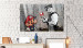 Print On Glass Super Mario Mushroom Cop by Banksy [Glass] 94331 additionalThumb 3
