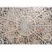 Photo Wallpaper Orient - grey geometrical composition in the mandala type on a beige background 94931 additionalThumb 5
