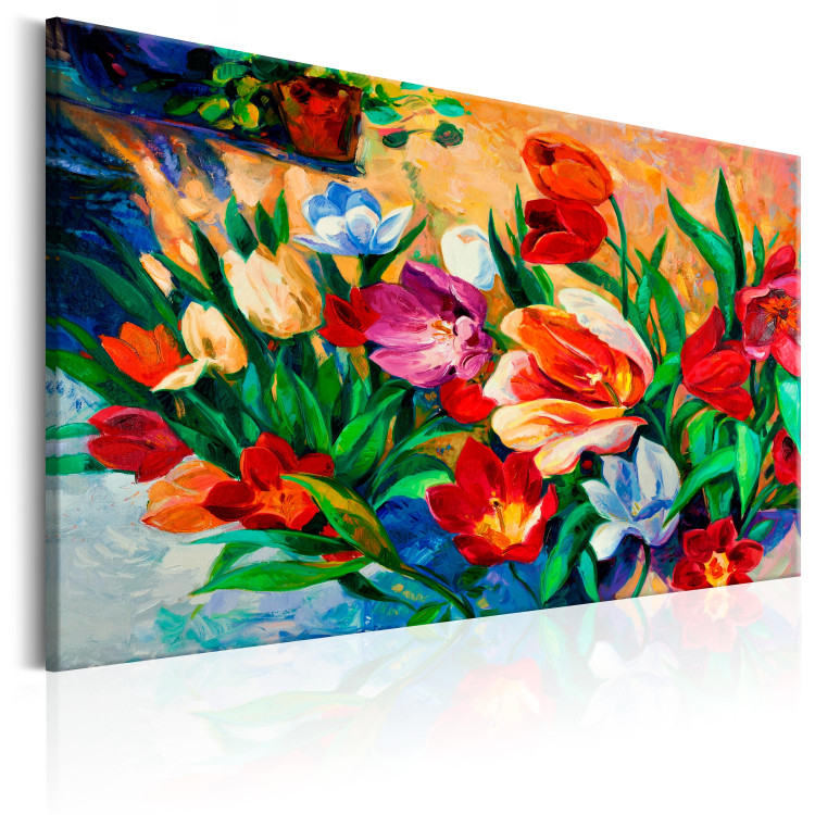 Canvas Print Art of Colours: Tulips 97731 additionalImage 2