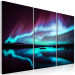 Canvas Print Light Game (3-piece) - Landscape with a View of the Lake and Night Sky 105041 additionalThumb 2