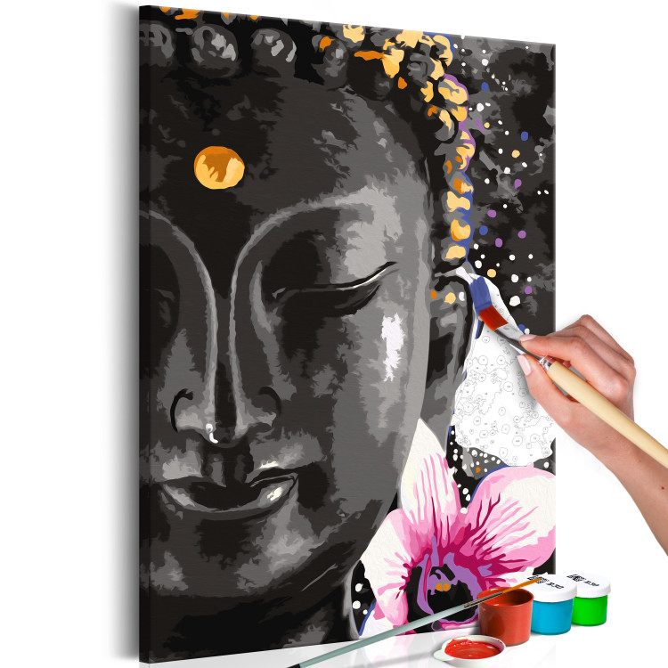 Paint by number Buddha and Flower 107641 additionalImage 3