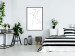 Poster Dance - black and white delicate line art with the outline of a human silhouette 115241 additionalThumb 6