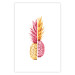 Poster Mismatches - yellow-pink halves of tropical fruits on a white background 116941 additionalThumb 25