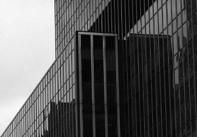 Poster New York Street - black and white architectural shot in the city center 117141 additionalImage 9
