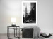 Poster New York Street - black and white architectural shot in the city center 117141 additionalThumb 2