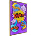 Poster Kaboom! - English texts with colorful patterns in a pop art motif 122741 additionalThumb 14