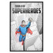 Wall Poster World of Superheroes - superhero character and English captions 123641 additionalThumb 24