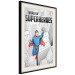 Wall Poster World of Superheroes - superhero character and English captions 123641 additionalThumb 3