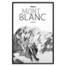 Poster Mont Blanc - black and white mountain landscape with English captions 123741 additionalThumb 24
