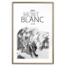 Poster Mont Blanc - black and white mountain landscape with English captions 123741 additionalThumb 14