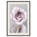 Wall Poster Rose Monologue - abstract composition of a woman with a rose on her head 127241 additionalThumb 19