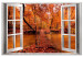 Large canvas print Autumn Park [Large Format] 128541