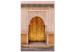 Canvas Arab Splendor (1-piece) Vertical - golden ornaments on the wall 134741