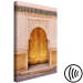 Canvas Arab Splendor (1-piece) Vertical - golden ornaments on the wall 134741 additionalThumb 6