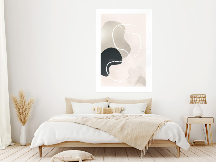 Wall Poster Soothing Space - abstract composition full of round shapes in boho style 136541 additionalImage 11