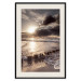 Wall Poster Broken Passion - seascape against a setting sun 138041 additionalThumb 24