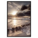 Wall Poster Broken Passion - seascape against a setting sun 138041 additionalThumb 11