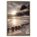 Wall Poster Broken Passion - seascape against a setting sun 138041 additionalThumb 12