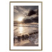 Wall Poster Broken Passion - seascape against a setting sun 138041 additionalThumb 26